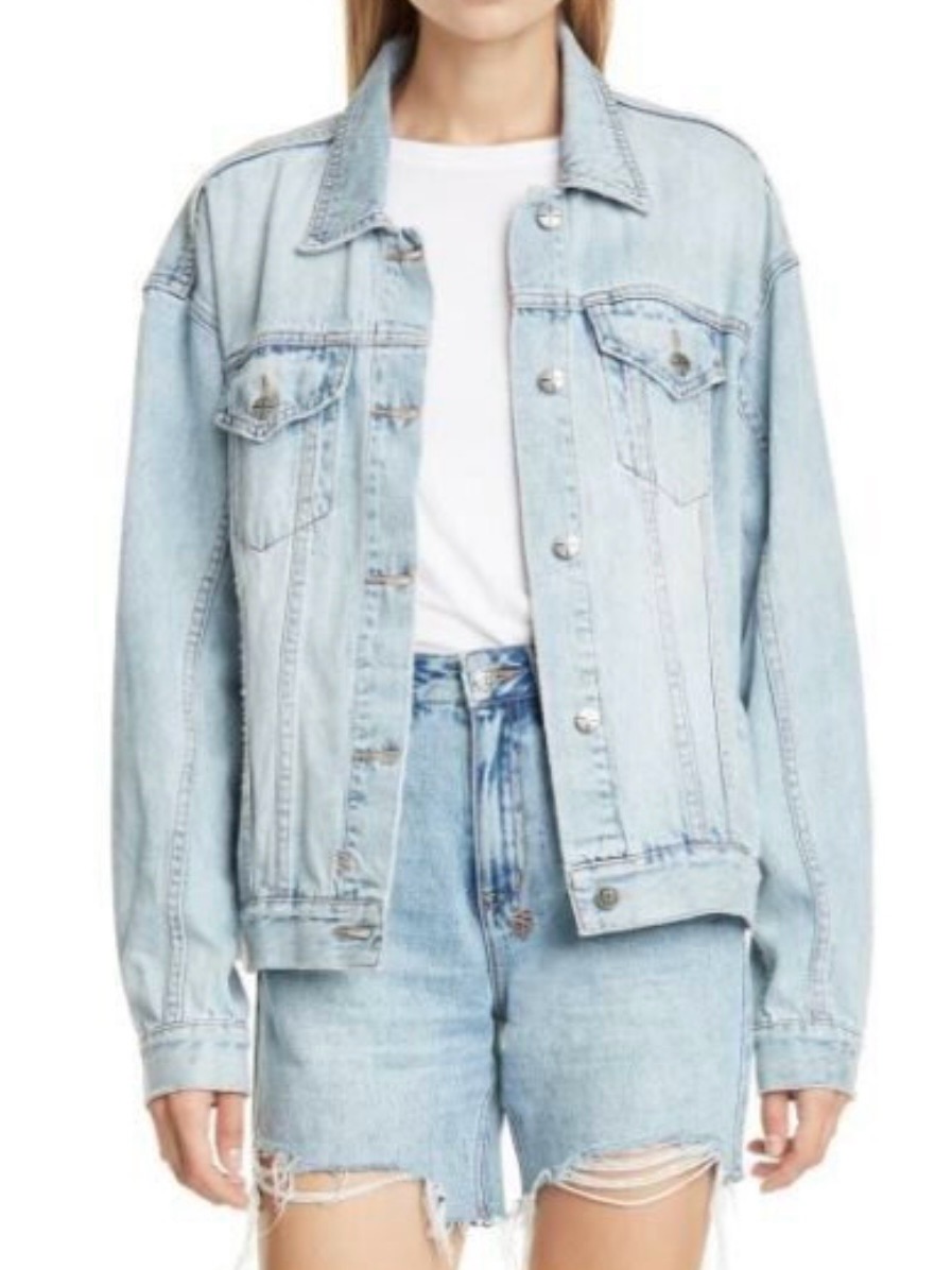 Gap Light Wash Blue Denim Jean Jacket